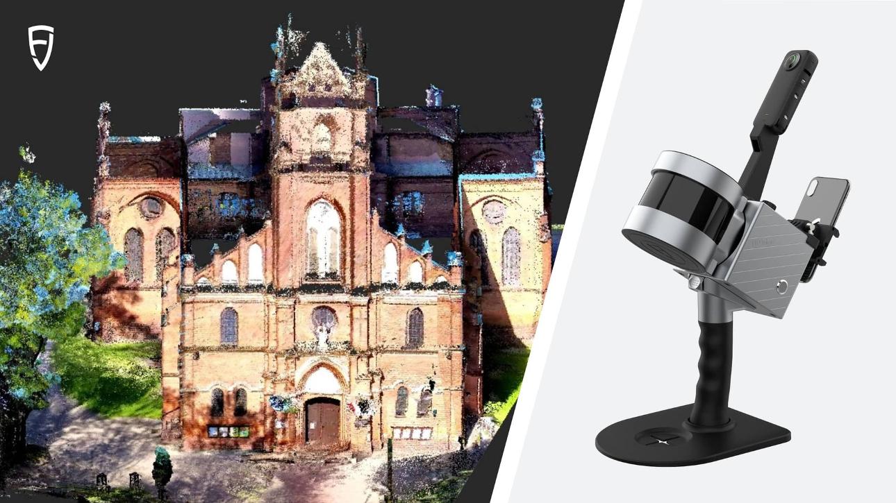 This optional add-on panoramic camera provides RGB and texture information to your point clouds and mesh, so you can bring more reality to life.