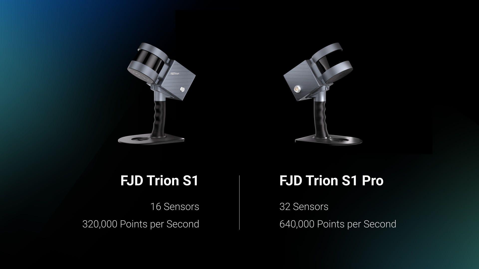 Elevate your scanning capabilities with FJD Trion S1 Pro, an advanced version of S1. Building upon the lightweight and portable design of S1, the S1 Pro delivers even greater accuracy and efficiency with its upgraded hardware.